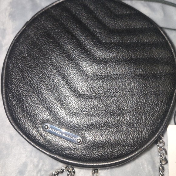 Rebecca Minkoff Black Mini Bag with Silver Hardware - Picture 4 of 6